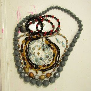 12 Pieces Estate Find Kitchy Jewelry Mixed Lot Odd and Ends